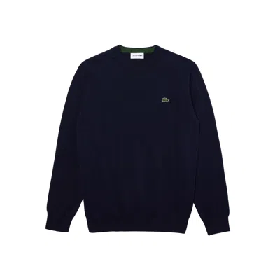 LACOSTE LACOSTE SWEATERS BLUE