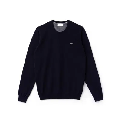 Lacoste Sweaters Blue In Blu Blu E Verdi