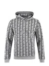 Lacoste Men's Monogram Fleece Hoodie - 4xl - 9 In Grey
