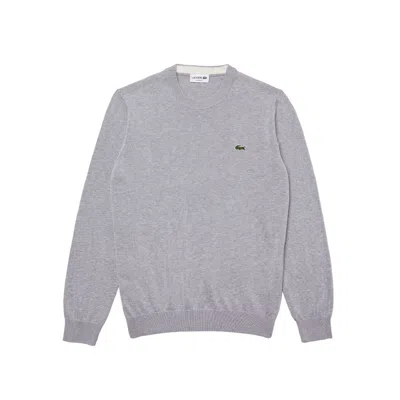 LACOSTE LACOSTE SWEATERS GREY