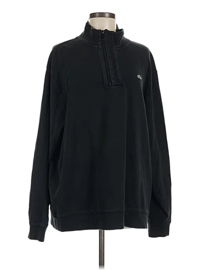 Pre-owned Lacoste Sweatshirt In Black
