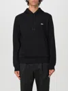 Lacoste Big Croco Hoodie In Schwarz