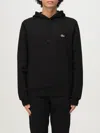 Lacoste Zipper Hoodie In Black