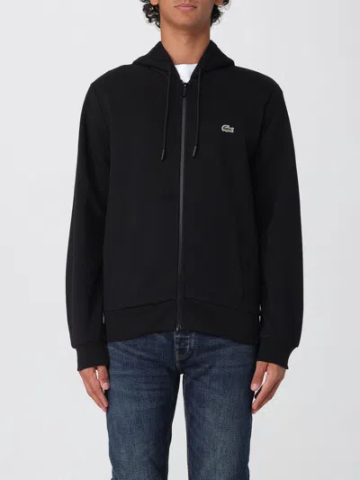 LACOSTE SWEATSHIRT LACOSTE MEN COLOR BLACK,433232002