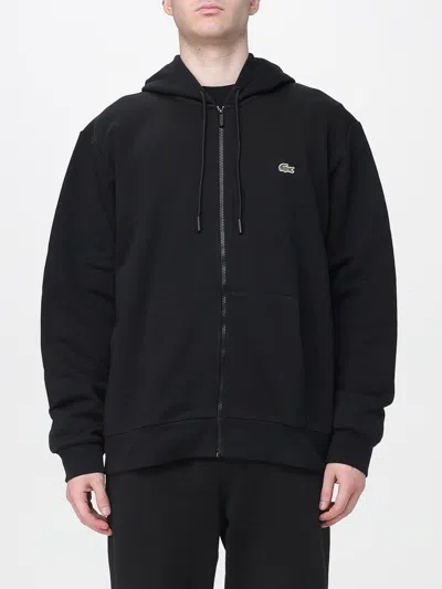 Lacoste Cleanly Tailored Neutrals Americane Clothing In Black