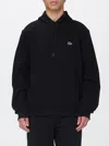 Lacoste Sweatshirt  Men Color Charcoal In Black
