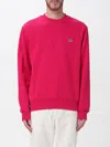 Lacoste Sweatshirt  Men Color Cherry In Red