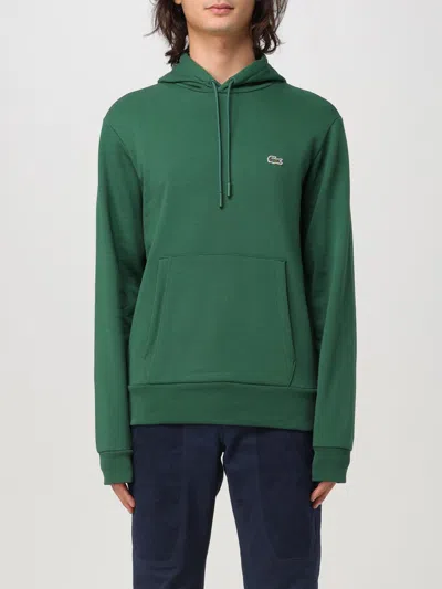 LACOSTE SWEATSHIRT LACOSTE MEN COLOR GREEN,419731012