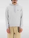 Lacoste Full Zip Hood Sh9626 In Grau