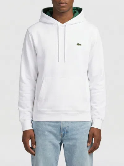 Lacoste Sweatshirt Men  In White