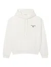 Lacoste Men's Multi Print Fleece Hoodie In White
