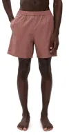 Lacoste Swim Trunks 6 Track In Pink
