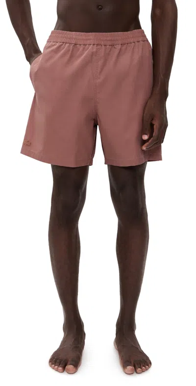 Lacoste Swim Trunks 6 Track In Pink