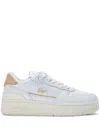 Lacoste T-clip Platform Sneakers In White