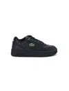 Lacoste Carnaby Pro Leather Sneakers In Black