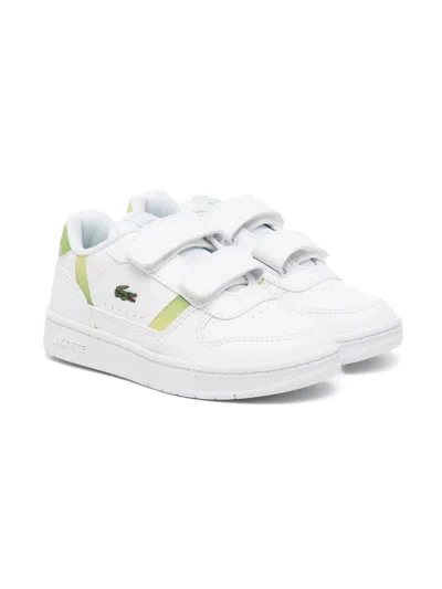 Lacoste Babies' T-clip Set Sneakers In White