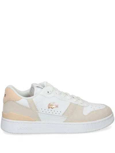 Lacoste T-clip Sneakers In White