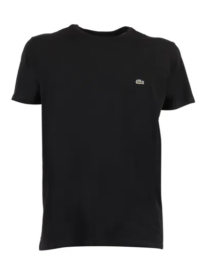 Lacoste Men's Classic Fit Short Sleeve Crewneck Logo T-shirt In Multi