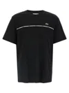 Lacoste Piped Logo T Shirt Black In Black