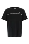 Lacoste Piped Logo T Shirt Black In Black
