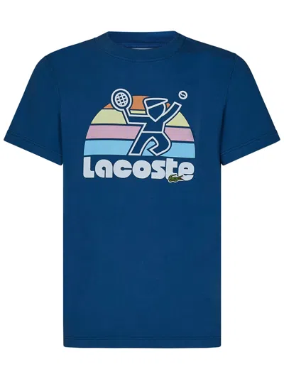 Lacoste T-shirt  In Blu
