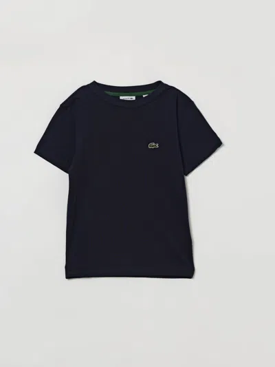 Lacoste Sweater Kids  In Blue