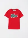 Lacoste T-shirt  Kids Color Red