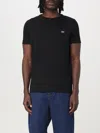 Lacoste Short-sleeved T-shirt In Black