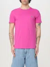 Lacoste T-shirt  Men Color Fuchsia