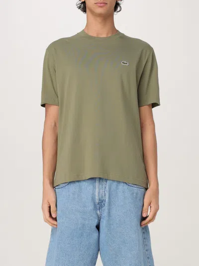 LACOSTE T-SHIRT LACOSTE MEN COLOR KAKI,G54468030
