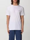 Lacoste Classic Fit Cotton Jersey T-shirt  - M - 4 In White