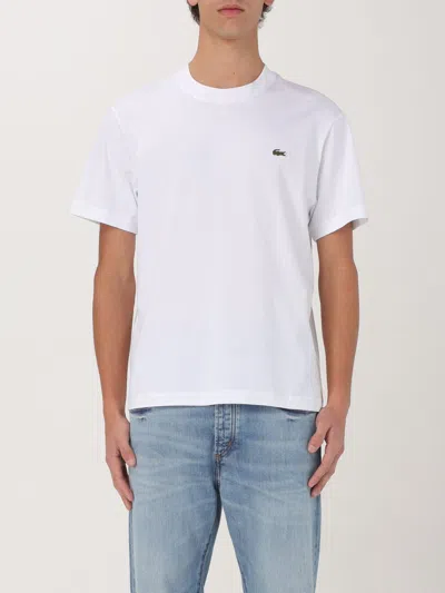 LACOSTE T-SHIRT LACOSTE MEN COLOR WHITE,G54468001