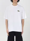 Lacoste T-shirts And Polos White In White