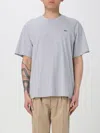 Lacoste Elastic Waistband Cargo Shorts In Grey