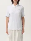 Lacoste T-shirt  Damen Farbe Weiss In White