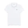 Lacoste Short-sleeve Polo Shirt In White
