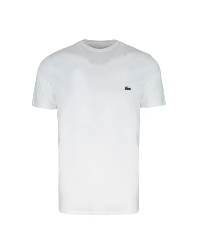 LACOSTE LACOSTE T SHIRT PIMA BIANCA