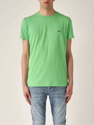 Lacoste T-shirt Pima Cotton Th6709 T-shirt In Green