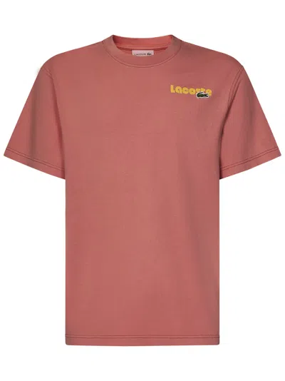 Lacoste T-shirt In Pink