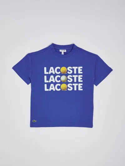 Lacoste Kids' T-shirt T-shirt In Royal