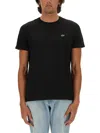 Lacoste Pima Cotton T-shirt In Black