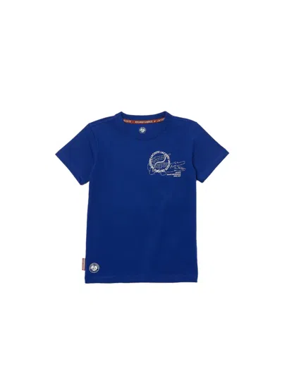 Lacoste Kids' T-shirt In Blue
