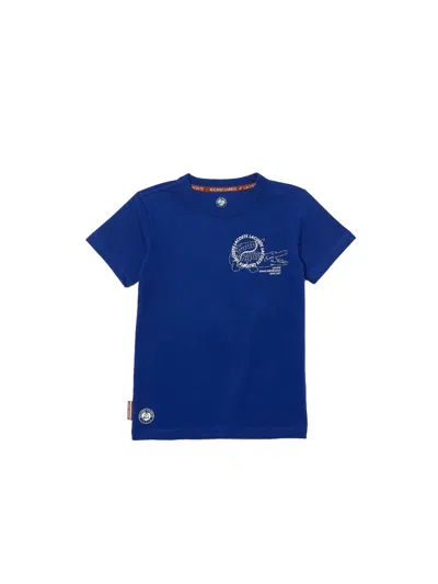 Lacoste T-shirt With Logo In Blue
