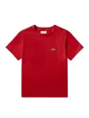 Lacoste Logo T-shirt In Red