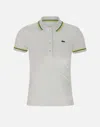 Lacoste Stretch Cotton Polo Logo Placket