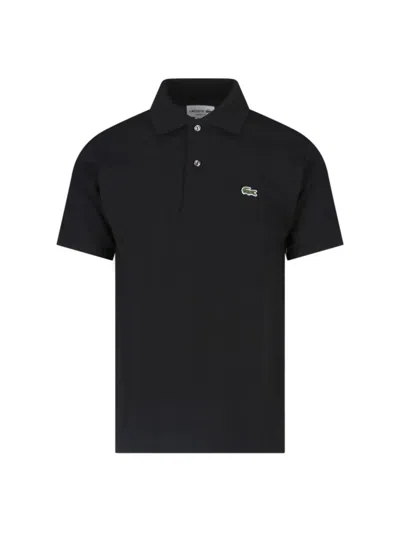Lacoste Classic Fit Original L.12.12 Polo Clothing In Black