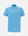 Lacoste Basic Polo Shirt With Logo In Blue
