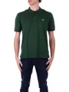 Lacoste Regular-fit Cotton Pima Polo Shir In Green