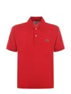 LACOSTE LACOSTE  T-SHIRTS AND POLOS RED