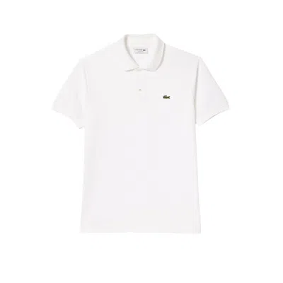 LACOSTE LACOSTE T-SHIRTS AND POLOS WHITE